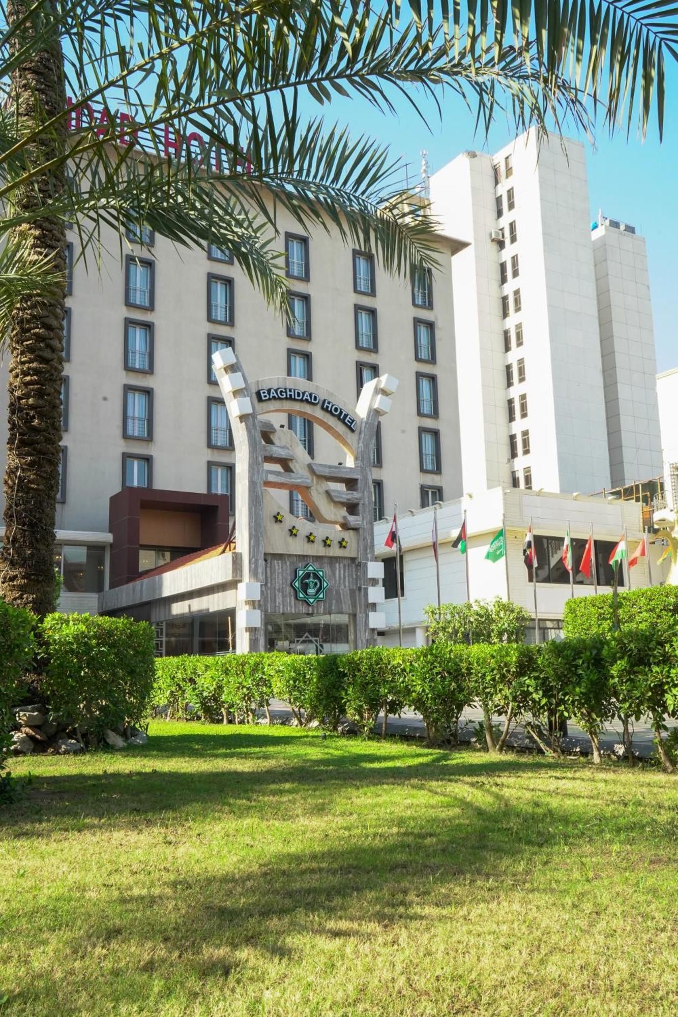 فندق بغداد Baghdad International Hotel Eksteriør bilde